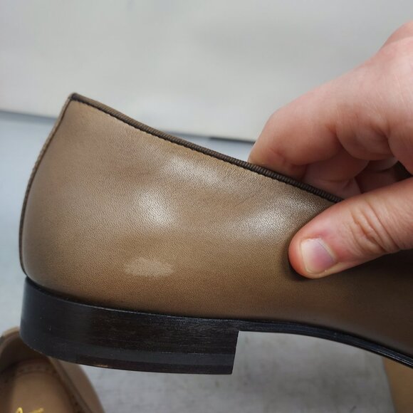 Christian Louboutin MENS Dandelion Leather Brown Roca Loafer main image 6